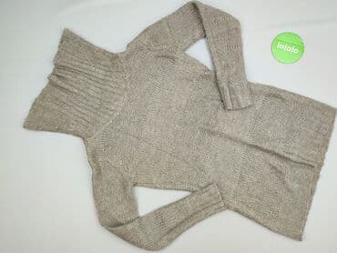 sweter z tiulowymi rękawami: Madonna, Golf damski, rozmiar S — 2