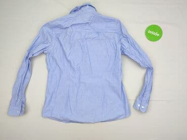niebieska bluzki koszulowe: Сорочка жіноча, розмір L — 4