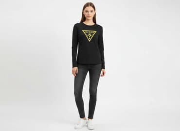 koszulki z długim rękawem damskie guess originals: Guess, Women's blouse, size XS — 1