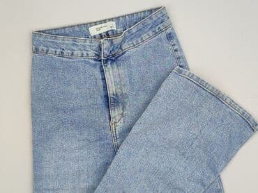 dżinsy z rozszerzanymi nogawkami: Denim, Jeansy damskie, rozmiar XS — 1