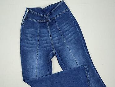 szerokie dżinsy: Jeansy damskie, rozmiar XL — 1