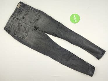 szerokie jeansy z dziurami: Jeansy damskie, rozmiar S — 3