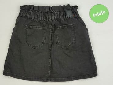 spódnice jeans czarne: Spódnica damska, rozmiar S — 4