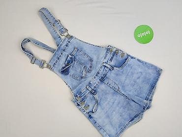 romwe tops: DENIM JEANS, Ogrodniczki damskie, rozmiar S — 2