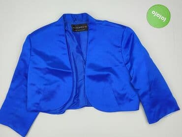 srebrne bolerko do sukienki: Narzutka damska, rozmiar M — 2