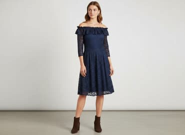 sukienka midi na wesele koronka: Orsay, Sukienka damska, rozmiar M — 7