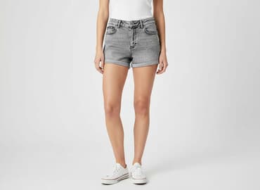 zara szare spodenki: Szorty damskie, rozmiar L — 6