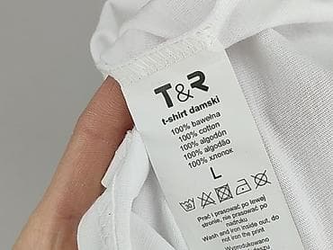 biale body reserved: Tom Rose, T-shirt damski, rozmiar L — 5