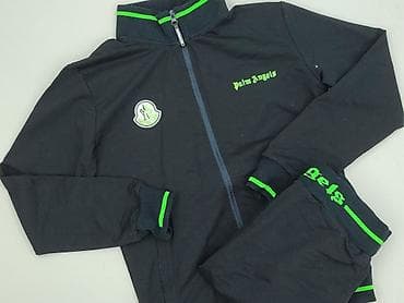 dresy stradivarius: Męski dres dwuczęściowy Moncler x Palm Angels – kolor czarny z — 1