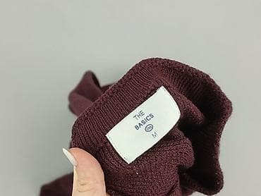 sweter bordo: Basic, Sweter damski, rozmiar M — 4