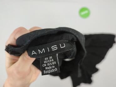 czarne spódniczka plisowane: Amisu, Spódnica damska, rozmiar S — 4