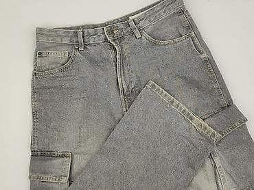 Bershka, Spodnie cargo damskie, rozmiar S