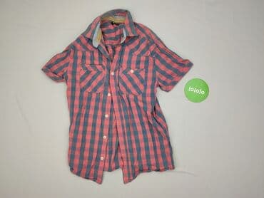 koszula brazowa w krate: Peacocks, Koszulа dla mężczyzn, rozmiar S — 2