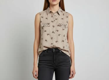 kurtka koszulowa z frędzlami: Atmosphere, Women`s shirt, size M — 1