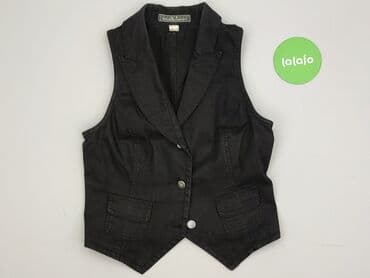 pull and bear kurtka czarna: Blue Vanilla, Kamizelka damska, rozmiar XS — 2