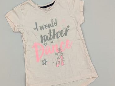 bluzka dla 12 latki: T-shirt, H&M, 3-4 years, 98-104 cm, condition - Very good — 1