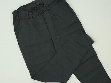 cargo crop: Spodnie materiałowe damskie, rozmiar M — 1