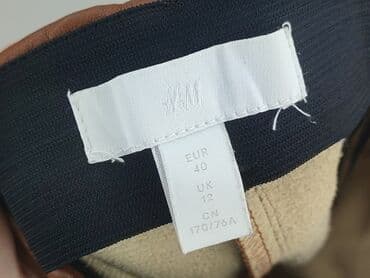 latex legginsy: H&M, Legginsy Ze skóry ekologicznej damskie, rozmiar M — 4