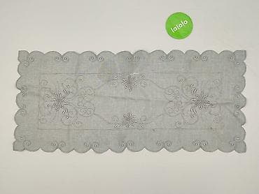 All for country house and garden: PL - Tablecloth 78 x 34, color - Grey, condition - Very good — 3