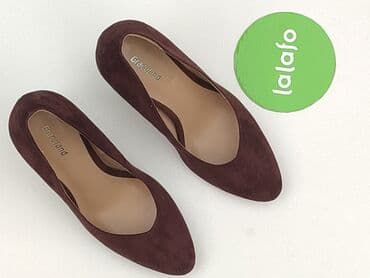 obuwia lakierowane kozaki ccc: Półbuty damskie, 37 — 2