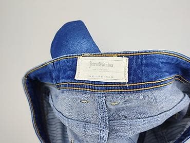 wide jeans: Stradivarius, Jeansy damskie, rozmiar XL — 4