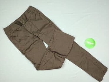 woskowane legginsy z wysokim stanem zara: Clockhouse, Material trousers for women, size S (EU 36) — 2