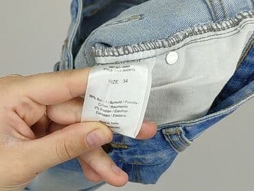 krótkie dopasowane spodenki: H&M, Szorty damskie, rozmiar XS — 5