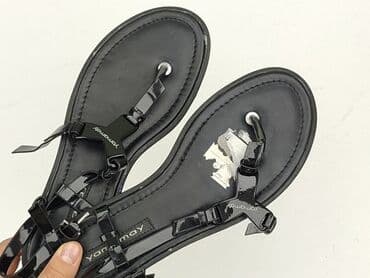 sandały fakirki: Japonki damskie, rozmiar 39 — 6