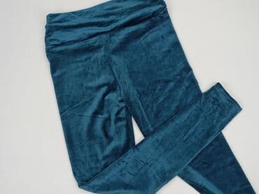 welurowe legginsy: Legginsy Eleganckie damskie, rozmiar M — 1