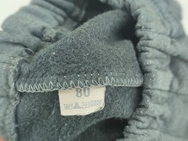 woskowane spodnie czarne: Sweatpants, 9-12 months, condition - Good — 4