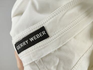 jakie rajstopy do bialej sukienki: Gerry Weber, Spodnie materiałowe damskie, rozmiar L — 5