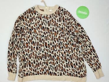 sweter w panterkę h: H&M, Sweter damski, rozmiar S — 2