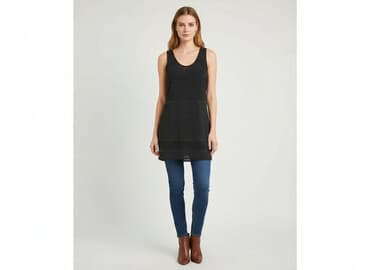 sukienki z dekoltem w serce: Tunika damska, rozmiar S — 6