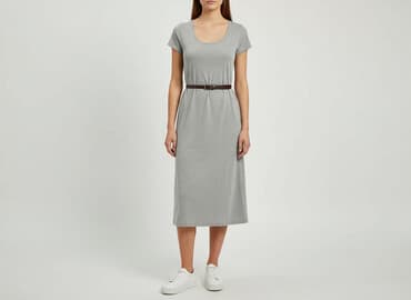 bluzki basic długi rękaw: Sukienka damska, rozmiar S — 5