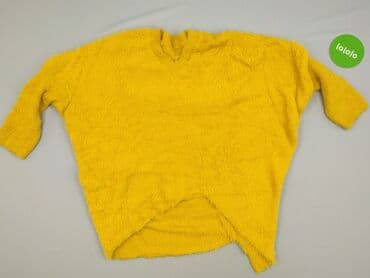 zara zolty sweter: Sweter damski, rozmiar One size — 2