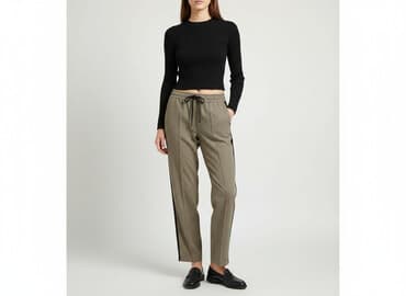 monki jeansy: Monki, Spodnie materiałowe damskie, rozmiar 2XS — 7