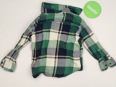 koszulki c: Shirt 3-4 years, condition - Very good, pattern - Cell, color - Green — 3