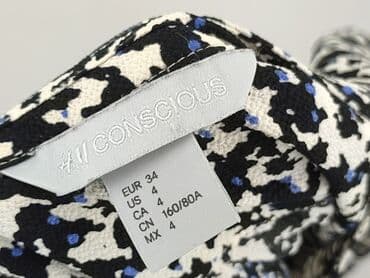 carla moreno sukienki na wesele: H&M Conscious, Sukienka damska, rozmiar XS — 4