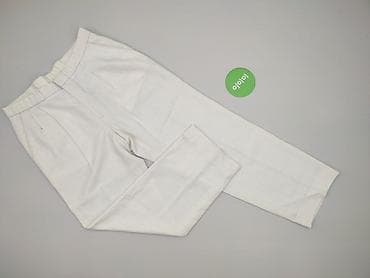benetton len: Spodnie materiałowe damskie, rozmiar L — 2