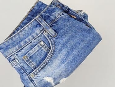 krótkie spodenki z wysokim stanem sklep: Denim, Szorty damskie, rozmiar S — 6