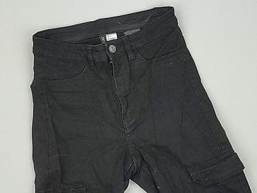 baby dungrees: H&M Divided, Spodnie cargo damskie, rozmiar S — 1