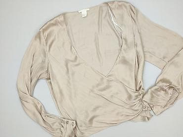 eleganckie bluzki satynowe: H&M, Bluzka damska, rozmiar M — 1