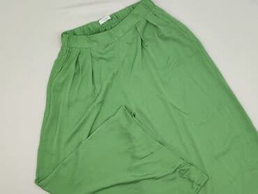 spodnica z eko skóry reserved: Spodnie materiałowe damskie, rozmiar S — 1