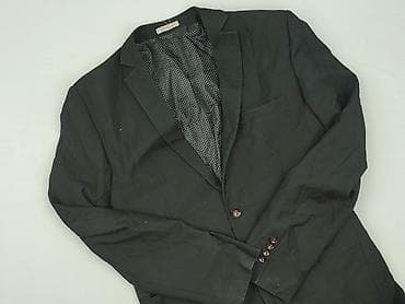 Męska marynarka Supreme – klasyczna czerń - Krój: jednorzędowy