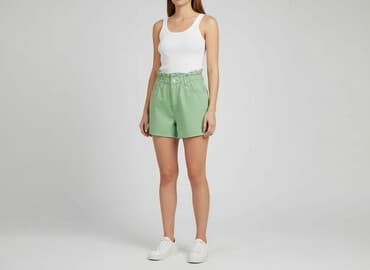 sinsay krótkie spodenki: Denim, Szorty damskie, rozmiar S — 7