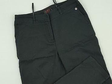 spodnie low rise: Spodnie materiałowe damskie, rozmiar M — 1