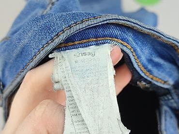 jeansy patchworkowe: Jeansy damskie, rozmiar M — 5