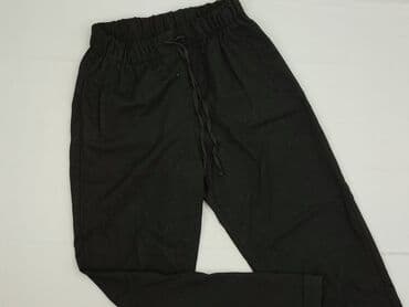 spodnie pizamowe bershka: Bershka, Spodnie materiałowe damskie, rozmiar S — 1