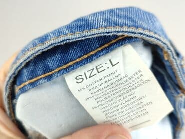 spódniczka dżinsowe z wysokim stanem: Spódnica damska, rozmiar L — 5