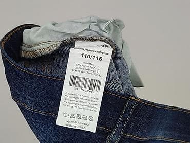 new collection spódnica: Spodnie jeansowe, Young Style, 5-6 lat, 116, stan - Idealny — 5